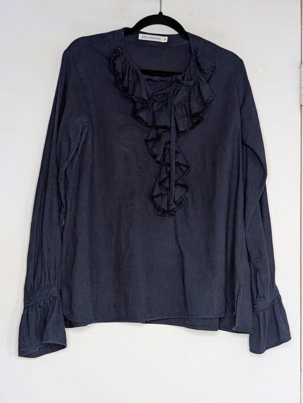 Lis Lareida • Gennet Long Sleeve Top | Ruffle
